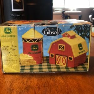 John Deere On The Farm Salt & Pepper Shaker